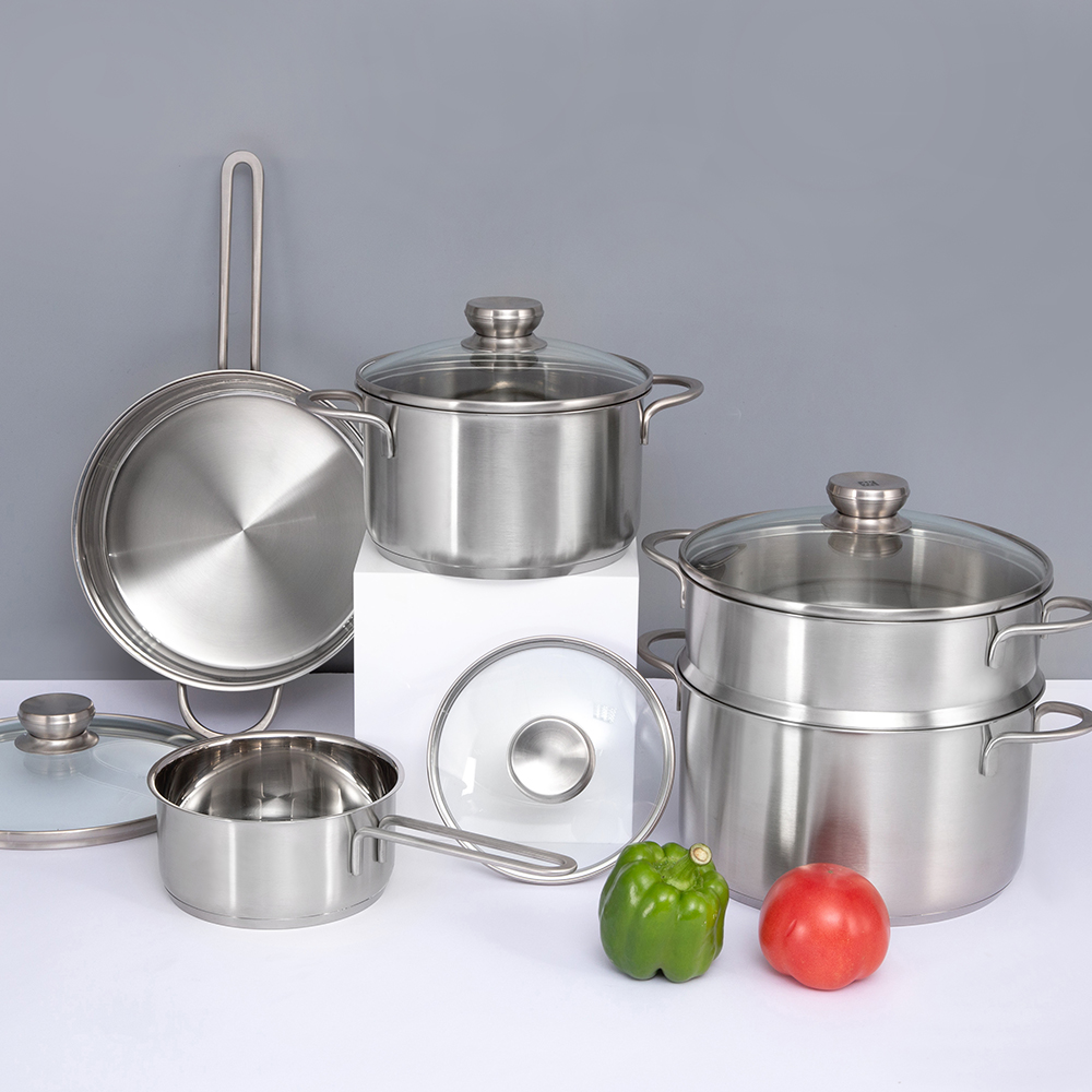 Peralatan masak baja tahan karat set JY-NY