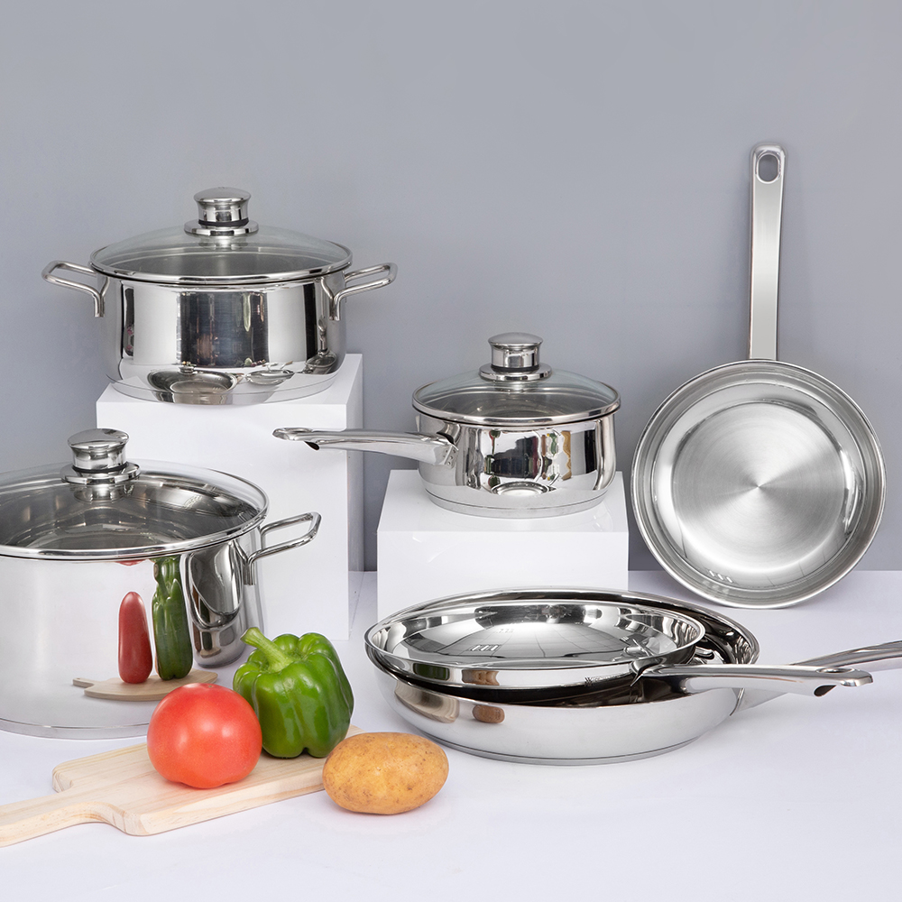 Peralatan masak stainless steel set JY-ZX